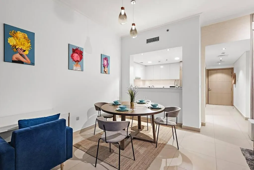 Apartment First Class 1Br Dubai Skyline & Sea View