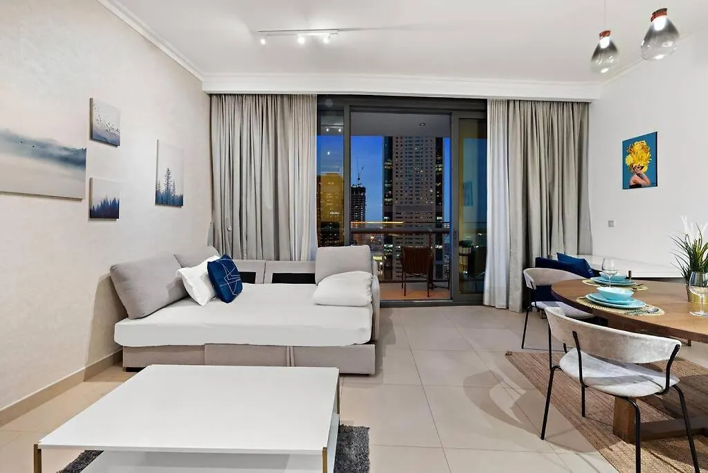 Apartment First Class 1Br Dubai Skyline & Sea View
